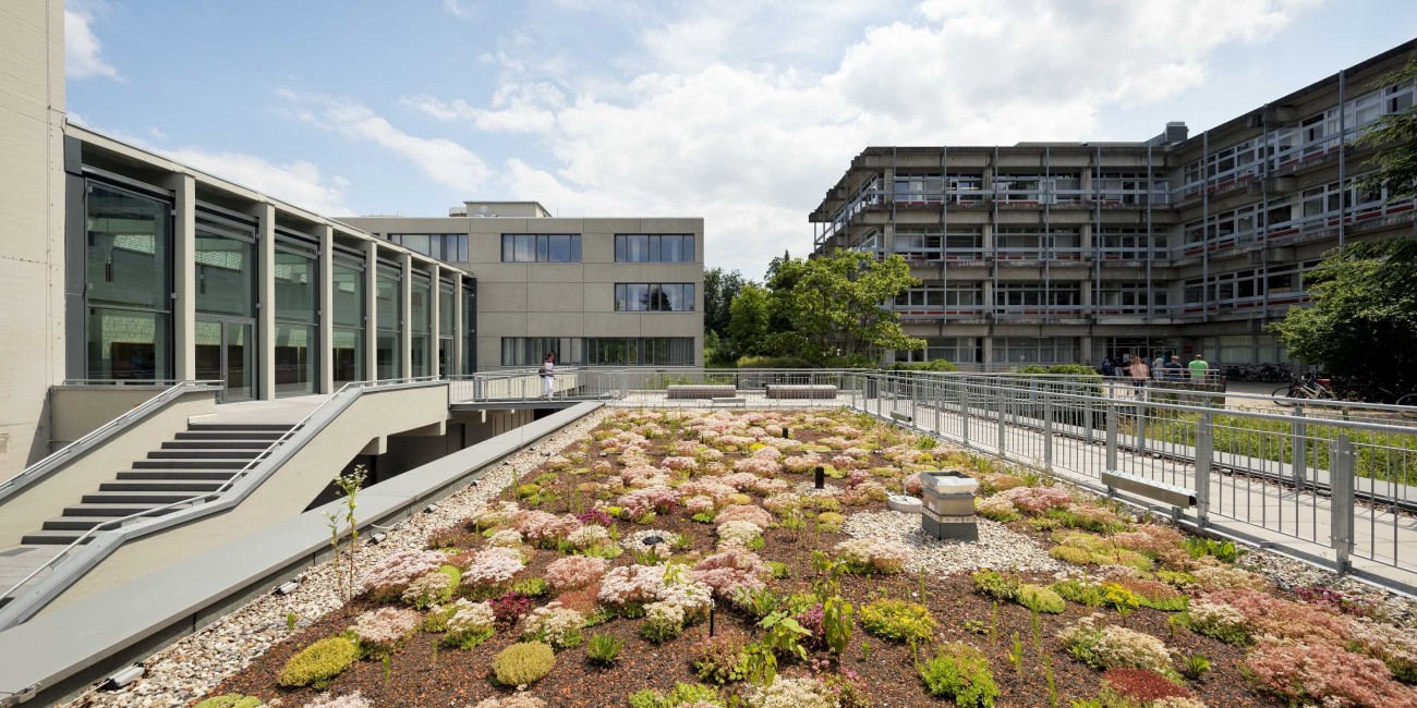 Blick auf das Institut für Angewandteo Geowissenschaften